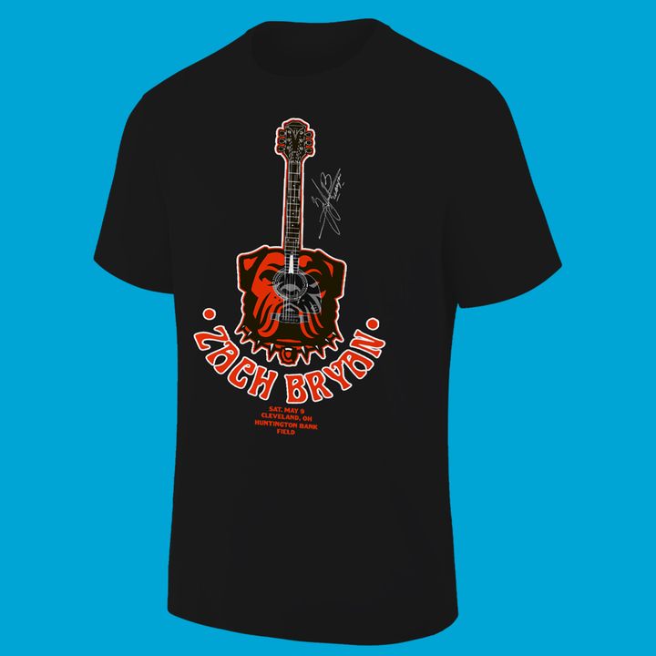2.Limited Edition Cleveland Browns x Zach Bryan Tshirt 2026