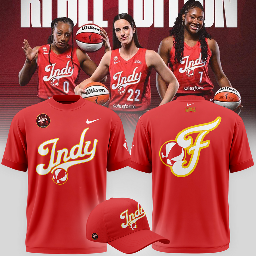 2026 Indiana Fever Home Game Fever Patch T-Shirt