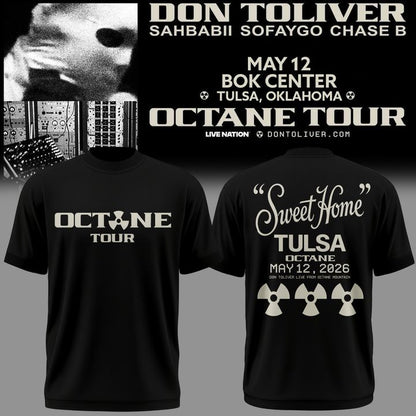 Exclusive Don Toliver OCTANE Tour Tulsa Tshirt 2026