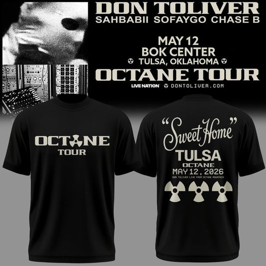 Exclusive Don Toliver OCTANE Tour Tulsa Tshirt 2026