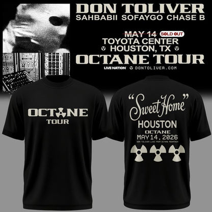 Exclusive Don Toliver OCTANE Tour Houston Tshirt 2026