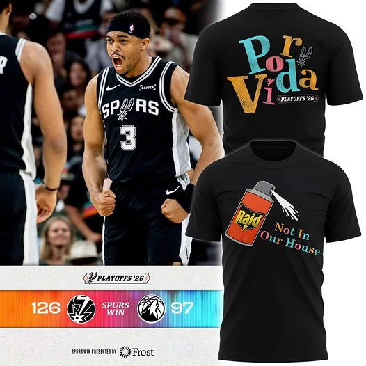 San Antonio Spurs 2026 Playoffs "Por Vida" Shirt