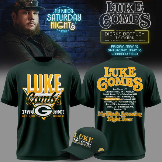 GBP x LC My Kinda Saturday Night Tour 2026 Limited Edition Tshirt
