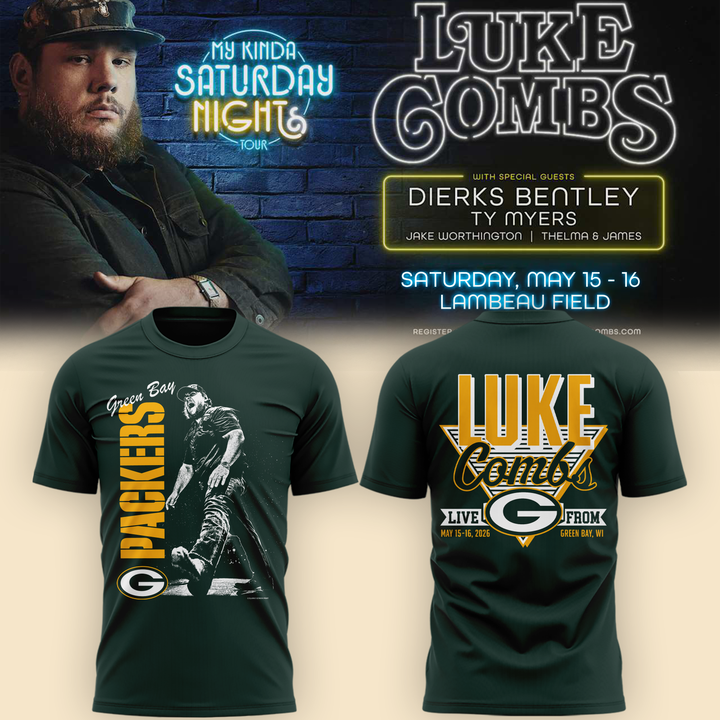 GBP x LC My Kinda Saturday Night Tour 2026 Limited Edition Tshirt