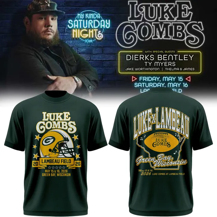 GBP x LC My Kinda Saturday Night Tour 2026 Limited Edition Tshirt
