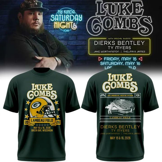 GBP x LC My Kinda Saturday Night Tour 2026 Limited Edition Tshirt
