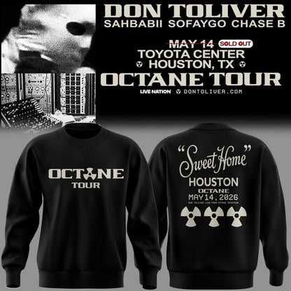 Exclusive Don Toliver OCTANE Tour Houston Sweatshirt 2026