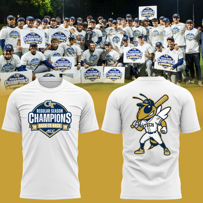 2026 BACK-TO-BACK ACC CHAMPIONS – THE YELLOW JACKETS TEE