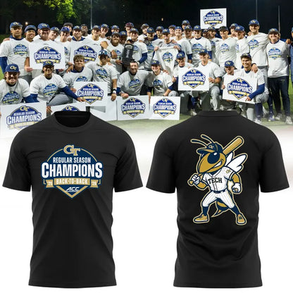 2026 BACK-TO-BACK ACC CHAMPIONS – THE YELLOW JACKETS TEE