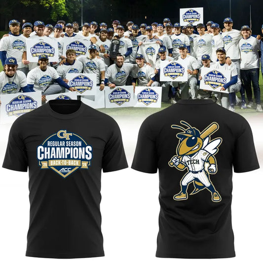 2026 BACK-TO-BACK ACC CHAMPIONS – THE YELLOW JACKETS TEE