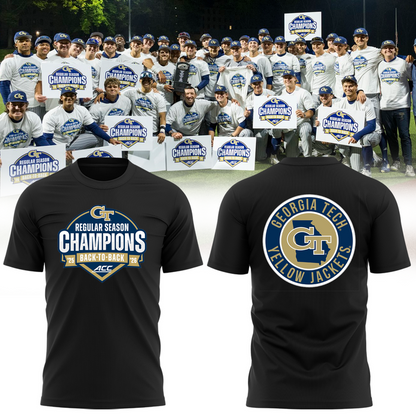 2026 BACK-TO-BACK ACC CHAMPIONS – THE YELLOW JACKETS TEE