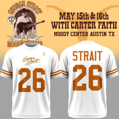 Limited edition George Strait x Texas Longhorns 2026 -Tshirt
