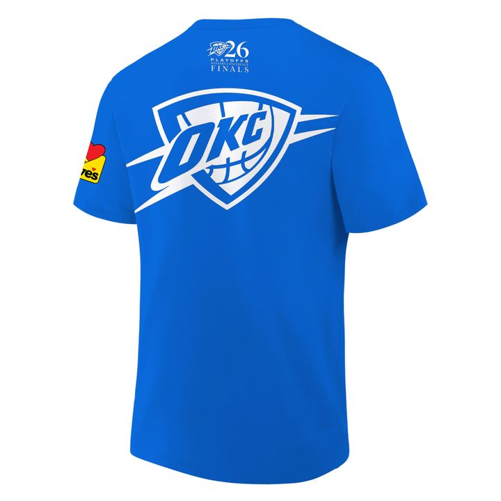 OKC Thunder Game 1 WCF Blue Shirt