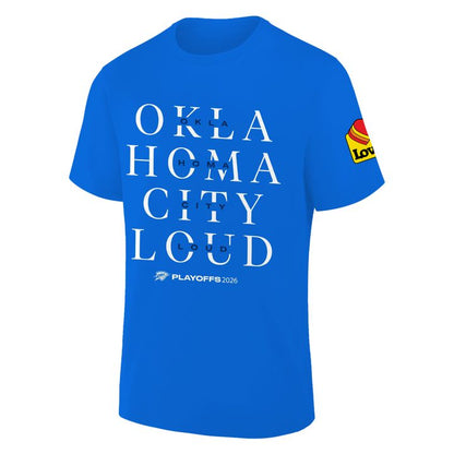 2. OKC Thunder Game 1 WCF Blue Shirt