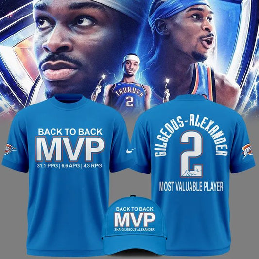 Limited Edition OKC Backtoback Mvp 25-26 Shirt