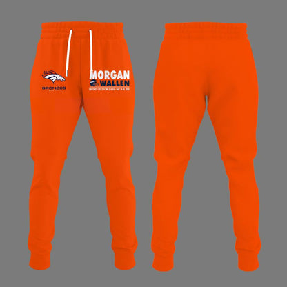 Exclusive Morgan Wallen x Denver Broncos - Still The Problem Tour 2026 Country Music Hoodie