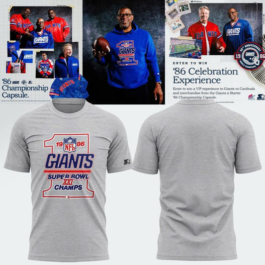 New York Giants The ’86 Championship T-Shirt
