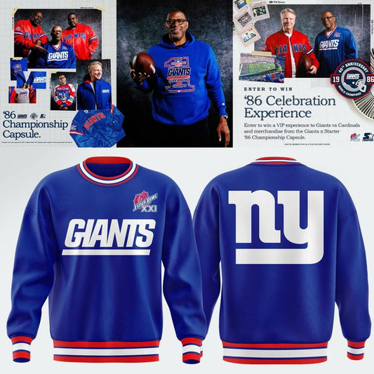 New York Giants The ’86 Championship Sweater Shirt