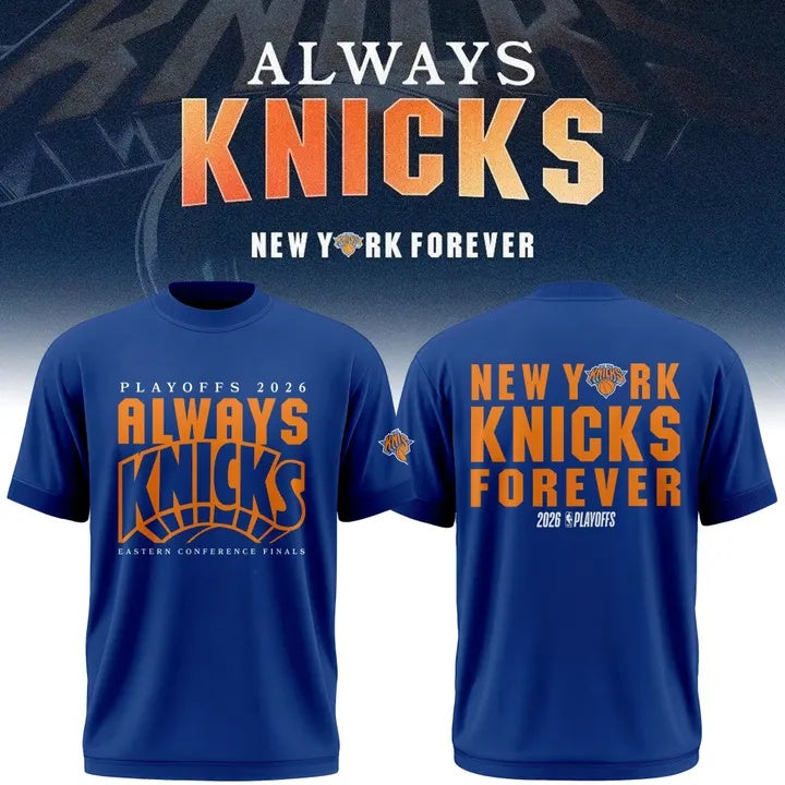 New York Knicks Always Knicks Playoffs Limited Shirt