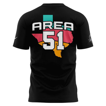 San Antonio Spurs Fiesta Alien Landing Tee