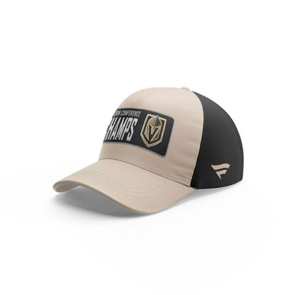 Men's Vegas Golden Knights Fanatics Heather Charcoal 2026  Western Conference Champ 2-Sided T-Shirt