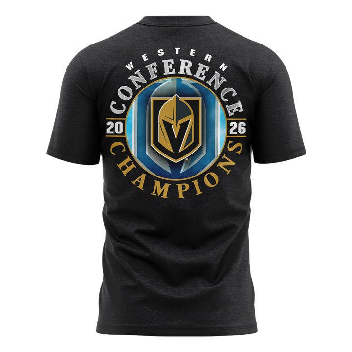 Unisex Vegas Golden Knights 2026 Western Conference Champions T-Shirt