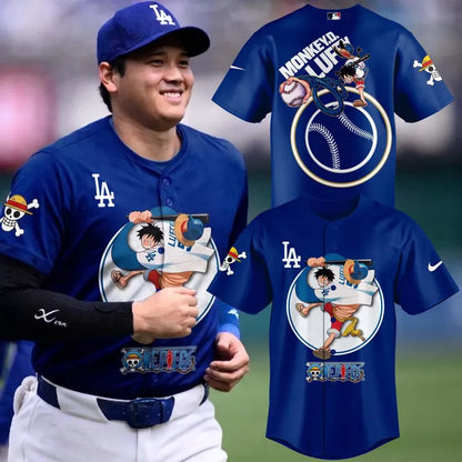 Los Angeles Dodgers x One Piece Night 2026 Jersey