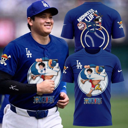 Los Angeles Dodgers x One Piece Night 2026 T-Shirt