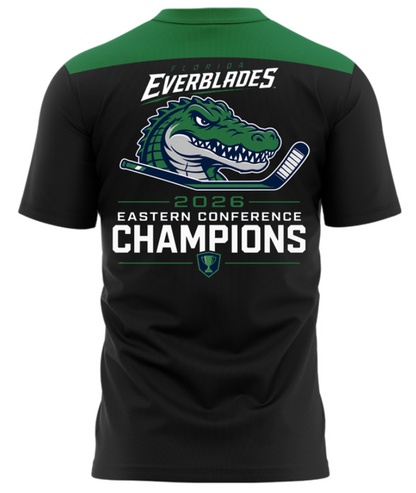 Limited Edition Florida Everblades 2026 Kelly Cup Champions TShirt