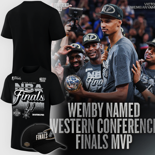 San Antonio Spurs 2026 Western Conference Champions T-Shirt