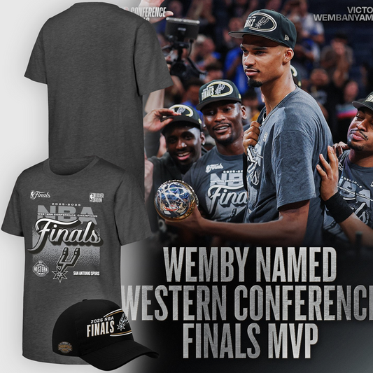 San Antonio Spurs 2026 Western Conference Champions T-Shirt