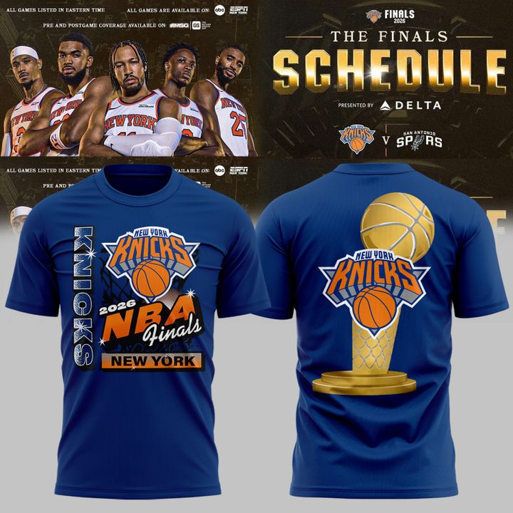 New York Knicks 2026 Finals T-Shirt