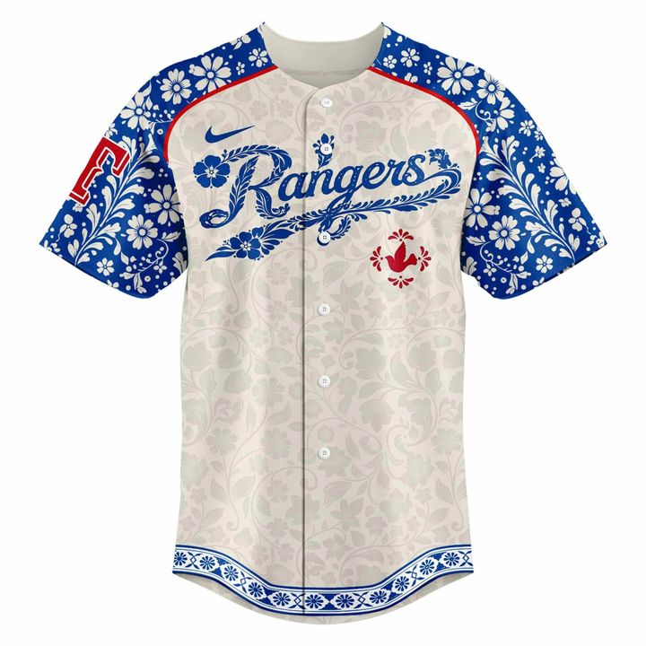 Texas Rangers 2026 Mexican Heritage Night Special Jersey - Custom