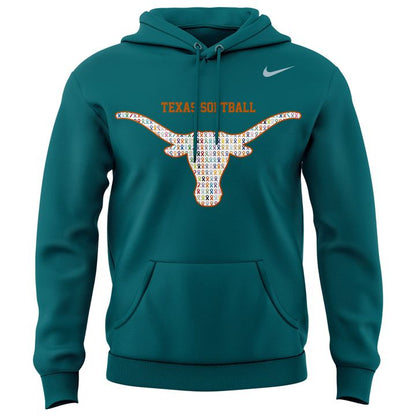 Special New Edition Texas Softball Green Hoodie 2026