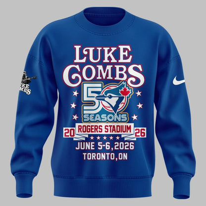 LC x Toronto Blue Jays 50th Anniversary - My Kinda Saturday Night Tour 2026 Sweatshirt
