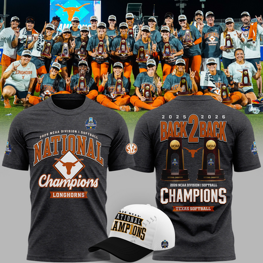 Texas Longhorns Back To Back NATIONAL CHAMPIONS T-shirt