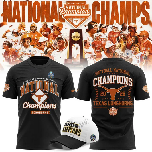 Texas Longhorns Back To Back NATIONAL CHAMPIONS T-shirt