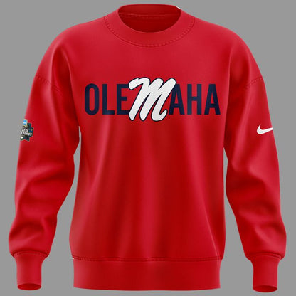 Limited Edition "Olemaha" Sweat Ole Miss Baseball CWS2026