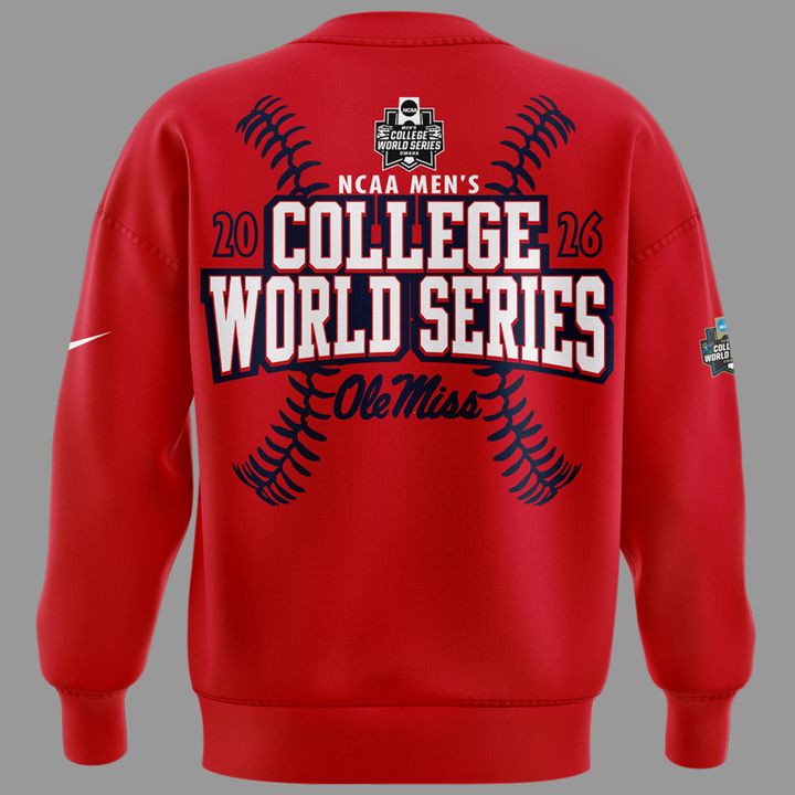 Limited Edition "Olemaha" Sweat Ole Miss Baseball CWS2026