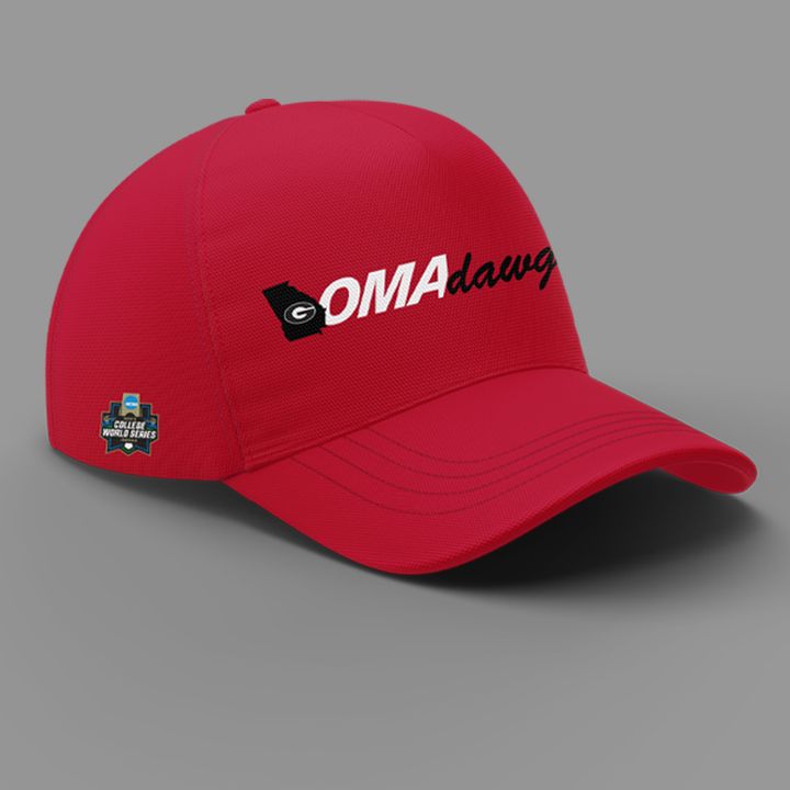 Limited Edition "Omadawgs" Hoodie Georgia Bulldogs Baseball CWS2026