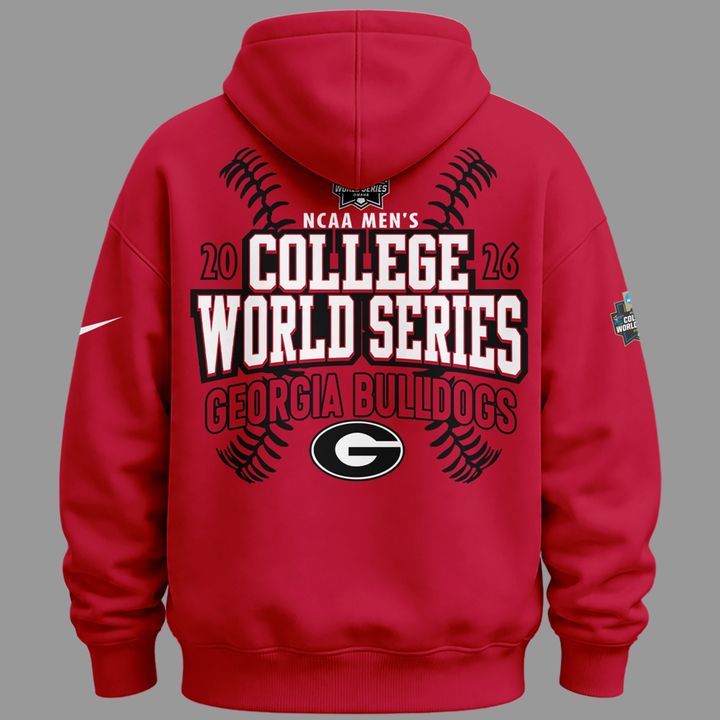 Limited Edition "Omadawgs" Hoodie Georgia Bulldogs Baseball CWS2026