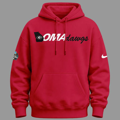 Limited Edition "Omadawgs" Hoodie Georgia Bulldogs Baseball CWS2026