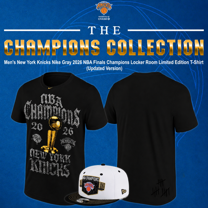 NY Knicks 2026 Finals Champions Limited Edition Locker Room Tshirt