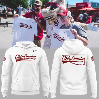 Oklahoma Baseball 2026 OklaOmaha Hoodie - Special Edition