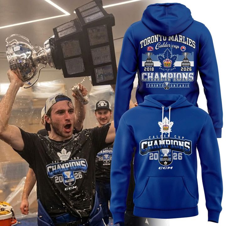 Toronto Marlies: 2026 Calder Cup Champions – Limited Edition Hoodie