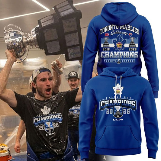 Toronto Marlies: 2026 Calder Cup Champions – Limited Edition Hoodie