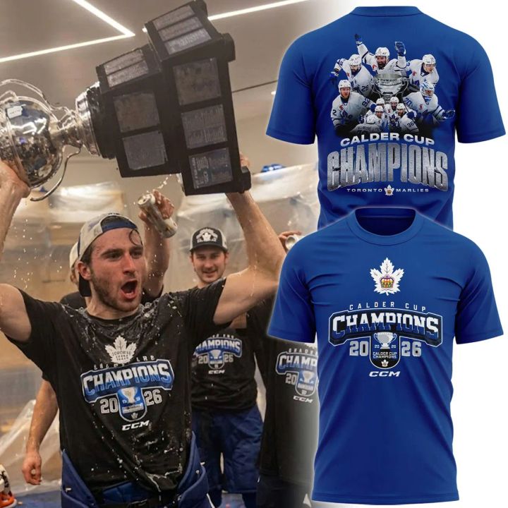 Toronto Marlies: 2026 Calder Cup Champions – Limited Edition T shirt