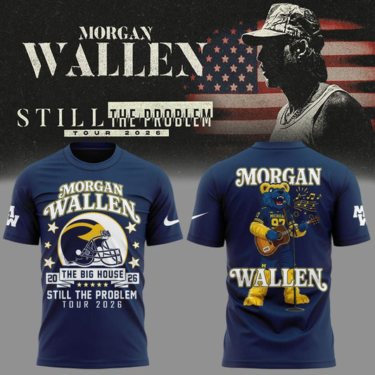 MW x Michigan Wolverines Football - Still The Problem Tour 2026 T-Shirt