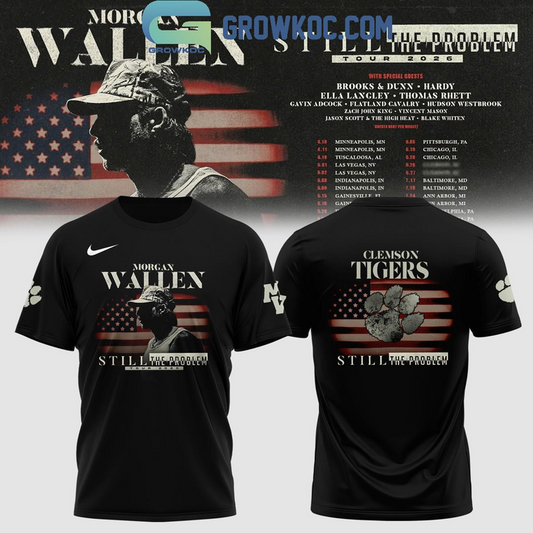 MW x Clemson Tigers Football - Still The Problem Tour 2026 T-Shirt