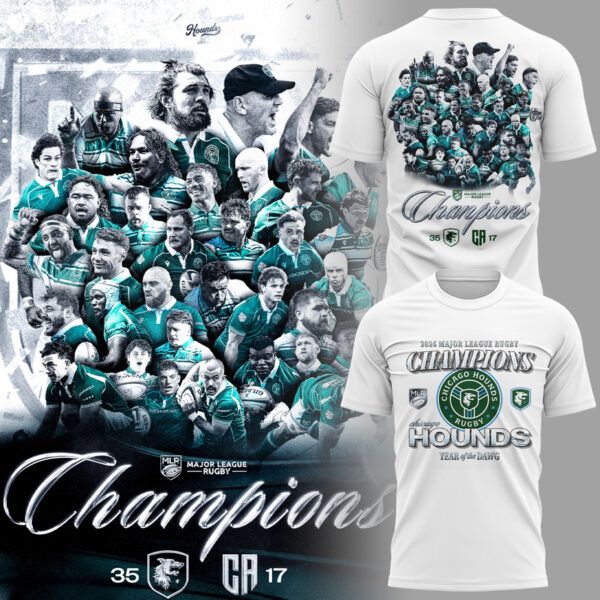 Chicago Hounds 2026 MLR Champions T-Shirt